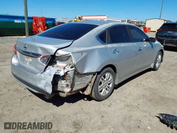 2016 Nissan Altima SV with VIN 1N4AL3AP0GC196108, listed as a IAAI auction lot 41663494 with 129,944 mi miles and . Bid and sale history available at DreamBid. Image 4.