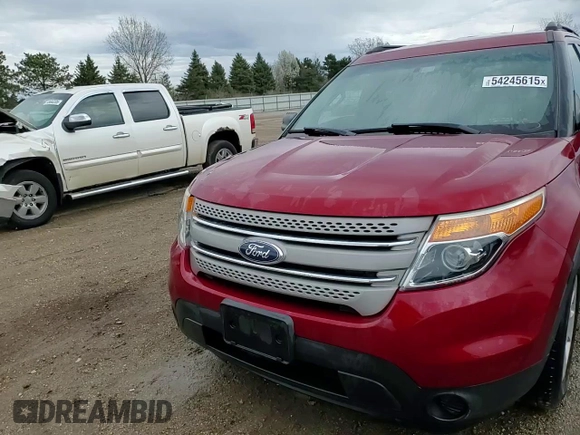 2014 Ford Explorer with VIN 1FM5K7B87EGB07875, listed as a Copart auction lot 54245615 with 102,945 mi miles and Salvage title. Bid and sale history available at DreamBid. Image 13.
