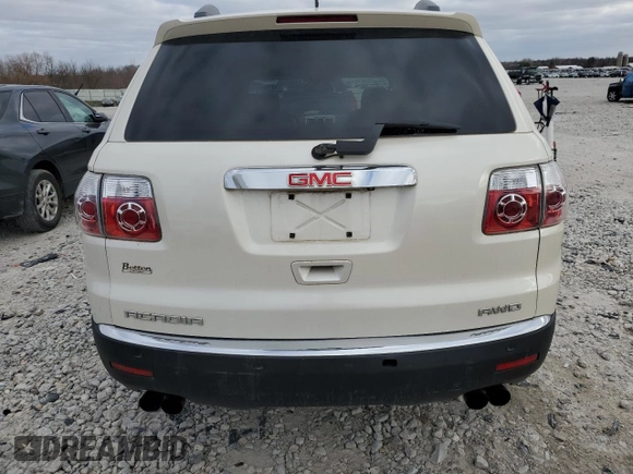 2010 GMC Acadia SLT1 with VIN 1GKLVMED1AJ179103, listed as a Copart auction lot 52139395 with 156,944 mi miles and Clean Title. Bid and sale history available at carsss.com. Image 6.