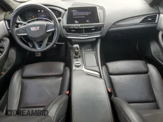 2020 Cadillac CT5 V-Series with VIN 1G6DV5RW5L0151558, listed as a Copart auction lot 47098245 with 60,790 mi miles and Salvage Title. Bid and sale history available at carsss.com. Image 8.