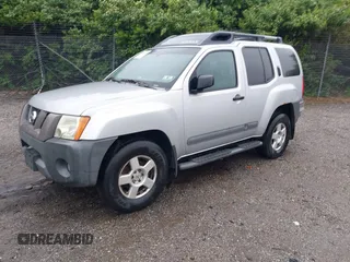 2005 Nissan Xterra S with VIN 5N1AN08W25C638637, listed as a IAAI auction lot 42224490 with 333,943 mi miles and . Bid and sale history available at DreamBid. Image 2.