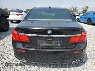 2012 BMW 7 Series 750Li with VIN WBAKB8C57CDX20396, listed as a Copart auction lot 50227905 with 137,251 mi miles and Clean Title. Bid and sale history available at carsss.com. Image 6.
