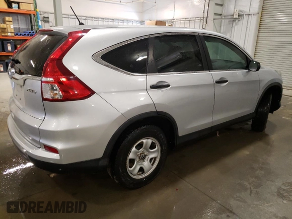 2016 Honda CR-V LX with VIN 5J6RM4H36GL124519, listed as a Copart auction lot 52156855 with 140,465 mi miles and Salvage Title. Bid and sale history available at carsss.com. Image 3.