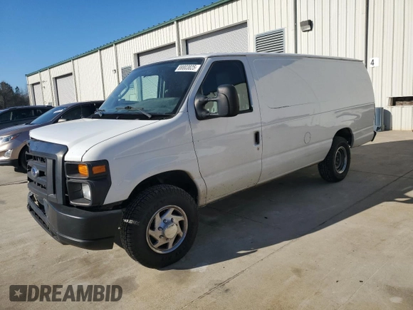 2012 Ford Econoline Cargo Commercial with VIN 1FTNS2EW5CDA11310, listed as a Copart auction lot 88803825 with 284,129 mi miles and Salvage Title. Bid and sale history available at carsss.com. Image 1.