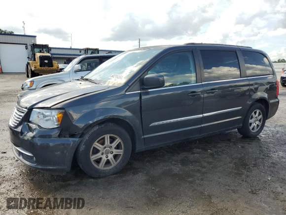 2012 Chrysler Town & Country Touring z VIN 2C4RC1BG7CR353263, wystawiony jako Copart lot #64316454 z przebiegiem 140 132 mil mil oraz Szkoda całkowita • Salvage title. Historia ofert i sprzedaży dostępna na DreamBid. Obrazek 1.