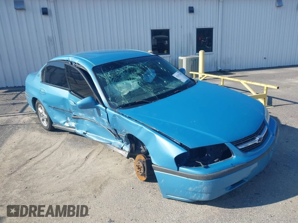 2003 Chevrolet Impala z VIN 2G1WF52E639274109, wystawiony jako IAAI lot #42351341 z przebiegiem Nie podano mil oraz . Historia ofert i sprzedaży dostępna na DreamBid. Obrazek 6.