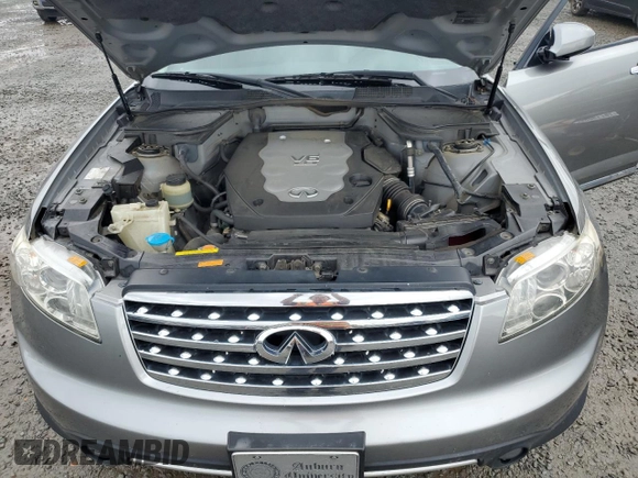 2006 Infiniti FX35 with VIN JNRAS08W06X206264, listed as a Copart auction lot 79612294 with 137,088 mi miles and Salvage Title. Bid and sale history available at carsss.com. Image 12.