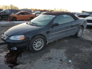 2001 Chrysler Sebring LXi with VIN 1C3EL55U61N653611, listed as a Copart auction lot 42210925 with 122,607 mi miles and Salvage Title. Bid and sale history available at DreamBid. Image 1.