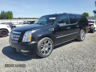 2012 Cadillac Escalade ESV Platinum Edition z VIN 1GYS4KEF3CR201813, wystawiony jako Copart lot #59938475 z przebiegiem 143 552 mil mil oraz Czysty tytuł • Clean title. Historia ofert i sprzedaży dostępna na DreamBid. Obrazek 1.