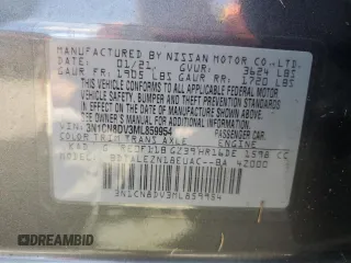 2021 Nissan Versa S with VIN 3N1CN8DV3ML859954, listed as a Copart auction lot 80315664 with 0 mi miles and Non Repairable. Bid and sale history available at carsss.com. Image 13.