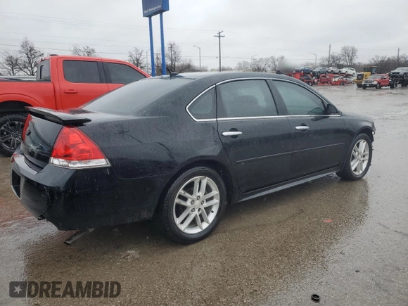2016 Chevrolet Impala LTZ with VIN 2G1WC5E35G1169911, listed as a Copart auction lot 47770825 with 112,327 mi miles and Salvage Title. Bid and sale history available at DreamBid. Image 3.