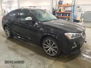 2018 BMW X4 M40i with VIN 5UXXW7C54J0W63858, listed as a Copart auction lot 52360364 with 53,377 mi miles. Bid and sale history available at carsss.com. Image 4.