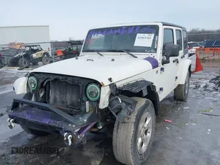 2010 Jeep Wrangler Unlimited Sahara with VIN 1J4HA5H19AL177179, listed as a IAAI auction lot 41565342 with 181,392 mi miles. Bid and sale history available at carsss.com. Image 18.