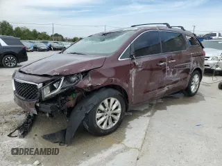2018 Kia Sedona EX with VIN KNDMC5C14J6395857, listed as a Copart auction lot 70783564 with 0 mi miles and Non Repairable. Bid and sale history available at carsss.com. Image 1.