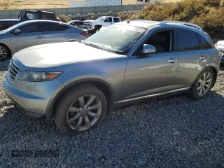 2008 Infiniti FX35 with VIN JNRAS08W58X200673, listed as a Copart auction lot 77588674 with 121,266 mi miles and Salvage Title. Bid and sale history available at carsss.com. Image 1.