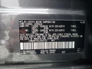 2025 Toyota RAV4 Hybrid XLE Premium z VIN JTMB6RFV6SJ065723, wystawiony jako Copart lot #49062015 z przebiegiem 2 702 mil mil oraz Szkoda całkowita • Salvage title. Historia ofert i sprzedaży dostępna na DreamBid. Obrazek 13.