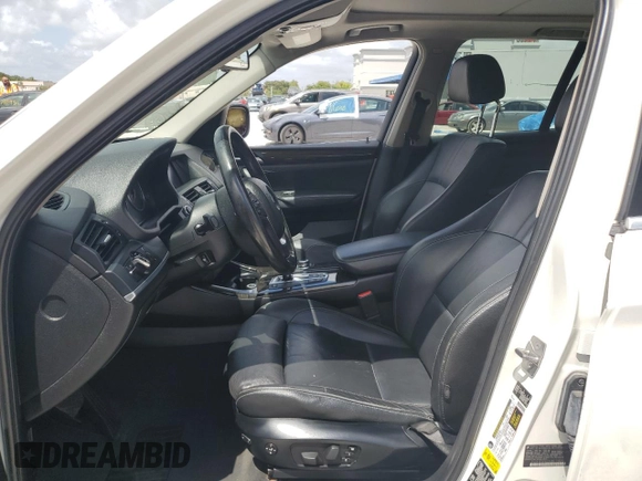 2011 BMW X3 28i with VIN 5UXWX5C51BL711233, listed as a Copart auction lot 51435145 with 135,876 mi miles and Salvage Title. Bid and sale history available at carsss.com. Image 7.