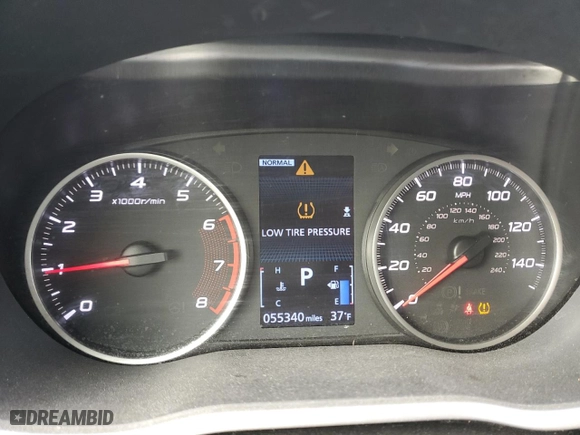 2022 Mitsubishi Eclipse Cross SE with VIN JA4ATWAA2NZ045931, listed as a Copart auction lot 44784505 with 55,340 mi miles and Salvage Title. Bid and sale history available at carsss.com. Image 9.