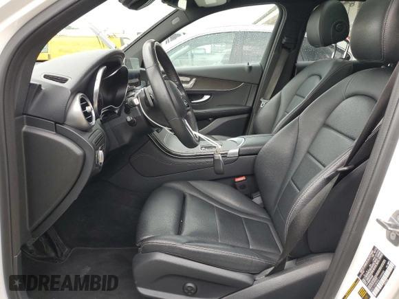 2020 Mercedes-Benz GLC 300 with VIN WDC0G8EB5LF694586, listed as a Copart auction lot 56115425 with 49,309 mi miles and Salvage title. Bid and sale history available at DreamBid. Image 7.