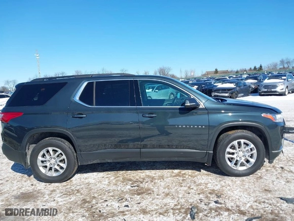 2021 Chevrolet Traverse LT Leather with VIN 1GNEVHKW0MJ175377, listed as a IAAI auction lot 41640271 with 48,197 mi miles. Bid and sale history available at carsss.com. Image 13.
