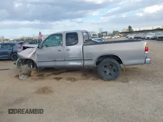 2000 Toyota Tundra SR5 with VIN 5TBRT3411YS002814, listed as a IAAI auction lot 41253815 with 155,327 mi miles and . Bid and sale history available at DreamBid. Image 14.
