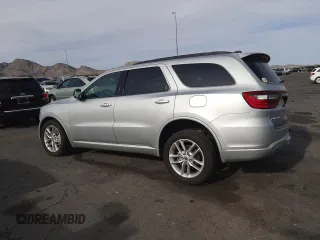 2024 Dodge Durango GT Plus with VIN 1C4RDJDG9RC250776, listed as a Copart auction lot 51966175 with 8,104 mi miles and Salvage title. Bid and sale history available at DreamBid. Image 2.