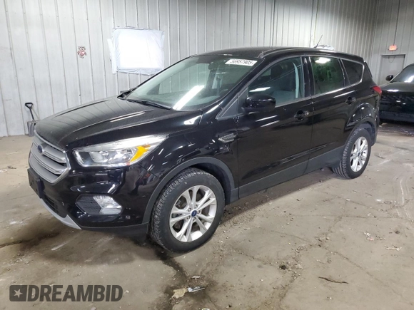 2019 Ford Escape SE z VIN 1FMCU9GD6KUB27891, wystawiony jako Copart lot #56957905 z przebiegiem 61 342 mil mil oraz Szkoda całkowita • Salvage title. Historia ofert i sprzedaży dostępna na DreamBid. Obrazek 1.