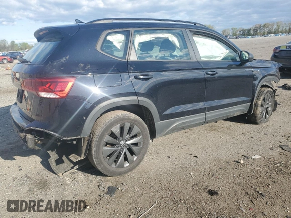 2022 Volkswagen Taos S z VIN 3VVCX7B27NM070553, wystawiony jako Copart lot #53381715 z przebiegiem 50 968 mil mil oraz Szkoda całkowita • Salvage title. Historia ofert i sprzedaży dostępna na DreamBid. Obrazek 3.