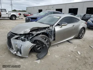 2019 Lexus RC with VIN JTHHA5BC4K5009180, listed as a Copart auction lot 80124384 with 72,651 mi miles and Salvage Title. Bid and sale history available at carsss.com. Image 1.