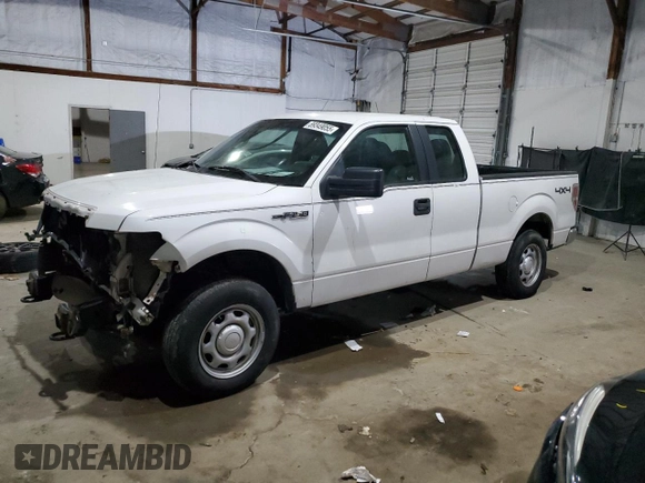 2011 Ford F-150 XL with VIN 1FTFX1EF0BFC01874, listed as a Copart auction lot 89349055 with 153,633 mi miles and Salvage Title. Bid and sale history available at carsss.com. Image 1.