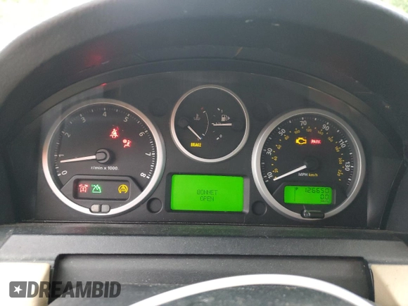 2007 Land Rover LR3 SE z VIN SALAE25417A423857, wystawiony jako Copart lot #57549935 z przebiegiem 126 650 mil mil oraz Szkoda całkowita • Salvage title. Historia ofert i sprzedaży dostępna na DreamBid. Obrazek 9.