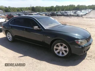 2006 BMW 7 Series 750Li with VIN WBAHN83566DT39225, listed as a IAAI auction lot 42034604 with 191,085 mi miles. Bid and sale history available at carsss.com. Image 1.