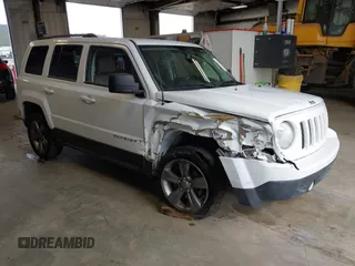 2014 Jeep Patriot Latitude with VIN 1C4NJPFA0ED680509, listed as a IAAI auction lot 41801775 with 147,418 mi miles and . Bid and sale history available at carsss.com. Image 1.