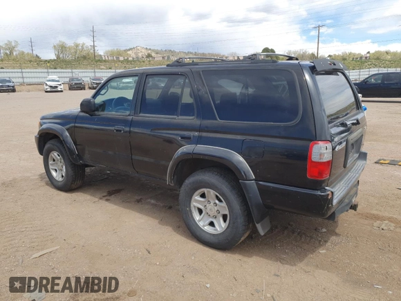 2000 Toyota 4Runner SR5 with VIN JT3GN86R3Y0165819, listed as a Copart auction lot 55348895 with 215,740 mi miles and Clean Title. Bid and sale history available at DreamBid. Image 2.