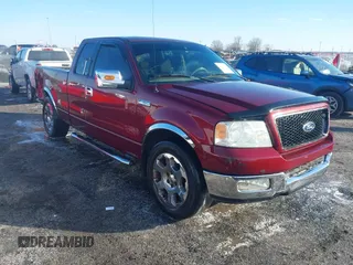 2005 Ford F-150 XLT with VIN 1FTPX12585NA02887, listed as a IAAI auction lot 41353228 with 162,863 mi miles. Bid and sale history available at carsss.com. Image 1.