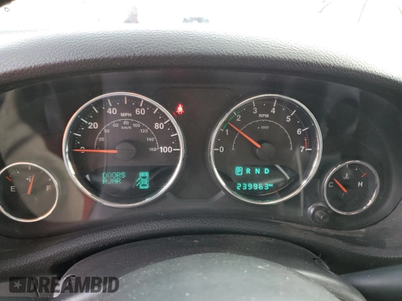 2018 Jeep Wrangler JK Unlimited Sport with VIN 1C4BJWDG1JL808941, listed as a Copart auction lot 87927545 with 239,963 mi miles and Salvage Title. Bid and sale history available at carsss.com. Image 9.