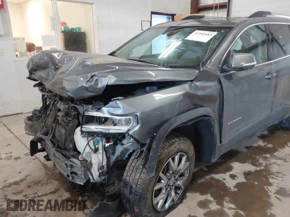 2021 GMC Acadia SLT z VIN 1GKKNMLS5MZ230427, wystawiony jako IAAI lot #41345085 z przebiegiem 59 084 mil mil oraz . Historia ofert i sprzedaży dostępna na DreamBid. Obrazek 6.