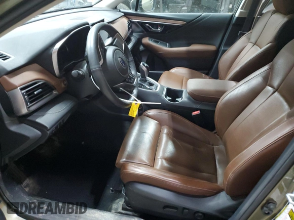 2023 Subaru Outback Touring with VIN 4S4BTAPC2P3125480, listed as a Copart auction lot 57639095 with 41,588 mi miles and Clean title. Bid and sale history available at DreamBid. Image 7.