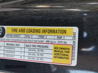 2012 GMC Terrain SLT-1 with VIN 2GKFLVE53C6151515, listed as a IAAI auction lot 40553423 with 151,365 mi miles. Bid and sale history available at carsss.com. Image 9.