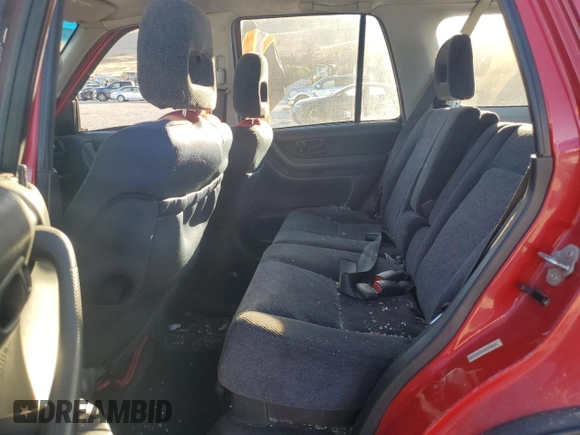 2001 Honda CR-V LX with VIN JHLRD18411C037697, listed as a Copart auction lot 88291285 with 264,605 mi miles and Salvage Title. Bid and sale history available at carsss.com. Image 11.