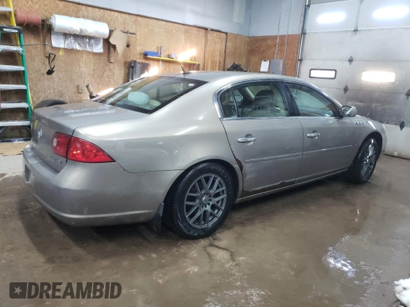 2007 Buick Lucerne V6 CXL with VIN 1G4HD572X7U127655, listed as a Copart auction lot 72411774 with 165,968 mi miles and Non Repairable. Bid and sale history available at carsss.com. Image 3.