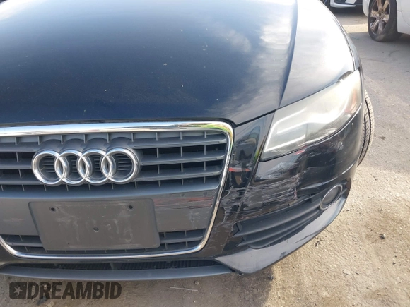 2012 Audi A4 2.0T Premium Plus with VIN WAUEFAFL2CA112189, listed as a IAAI auction lot 41604018 with 104,061 mi miles. Bid and sale history available at carsss.com. Image 6.