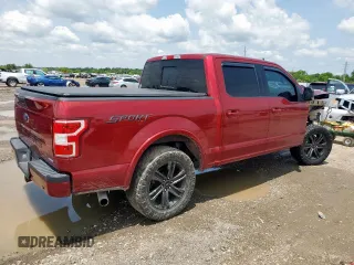 2019 Ford F-150 XL with VIN 1FTEW1EPXKFB27337, listed as a Copart auction lot 57979195 with 103,435 mi miles and Salvage title. Bid and sale history available at DreamBid. Image 3.