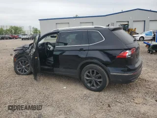 2022 Volkswagen Tiguan SE with VIN 3VV2B7AX4NM152179, listed as a Copart auction lot 58522255 with 44,773 mi miles and Salvage title. Bid and sale history available at DreamBid. Image 2.