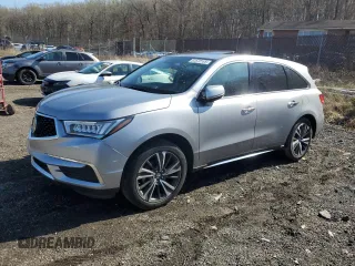 2020 Acura MDX w/Technology Pkg with VIN 5J8YD4H53LL016020, listed as a Copart auction lot 51572185 with 47,250 mi miles and Salvage Title. Bid and sale history available at carsss.com. Image 1.