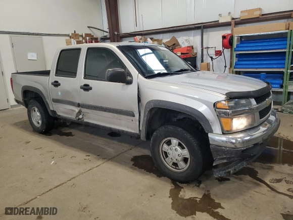 2007 Chevrolet Colorado LT w/2LT with VIN 1GCDT13E278110968, listed as a Copart auction lot 88505755 with 216,038 mi miles and Salvage Title. Bid and sale history available at carsss.com. Image 4.