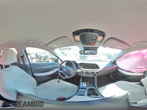 2023 Hyundai Sonata SEL with VIN KMHL64JA8PA285170, listed as a Copart auction lot 48791475 with 17,028 mi miles and Salvage Title. Bid and sale history available at DreamBid. Image 12.