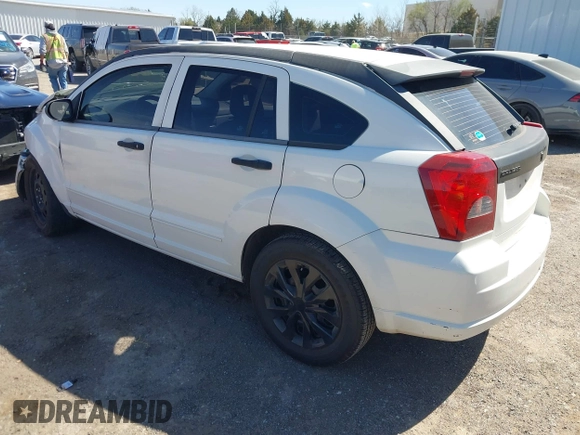 2007 Dodge Caliber SXT with VIN 1B3HB48B67D576092, listed as a IAAI auction lot 41791485 with 205,373 mi miles and . Bid and sale history available at DreamBid. Image 3.