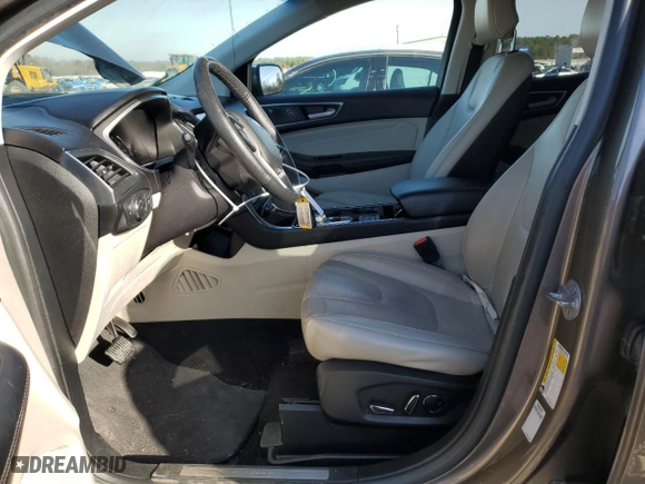 2019 Ford Edge Titanium with VIN 2FMPK3K90KBC37509, listed as a Copart auction lot 45287885 with 82,622 mi miles and Salvage Title. Bid and sale history available at carsss.com. Image 7.