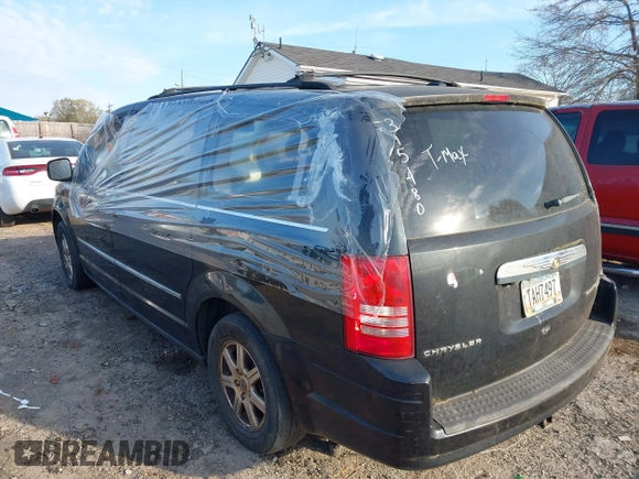 2010 Chrysler Town & Country Touring with VIN 2A4RR5D14AR315480, listed as a IAAI auction lot 41886169 with 1 mi miles. Bid and sale history available at carsss.com. Image 3.